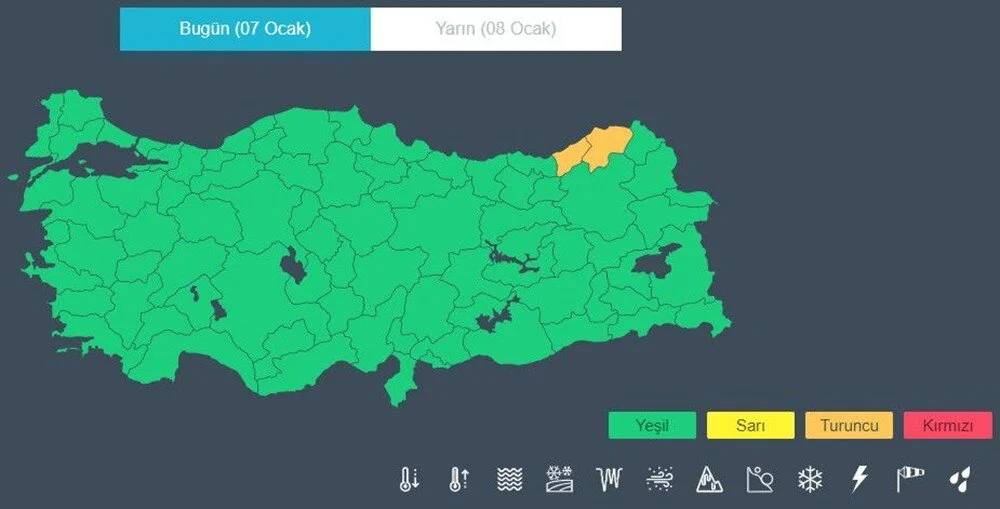 Yeni haftada kar geliyor İşte kar yağışı beklenen 41 il. 6