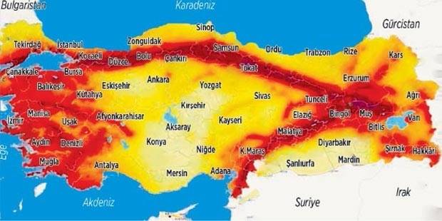 Bu ilçelerde oturanlar dikkat! İşte büyük deprem üretebilecek fay hatları.. Naci Görür bu iller için uyardı.. 3