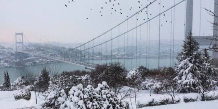 İstanbul’a kar geliyor… Valilik, İBB, AFAD toplandı!